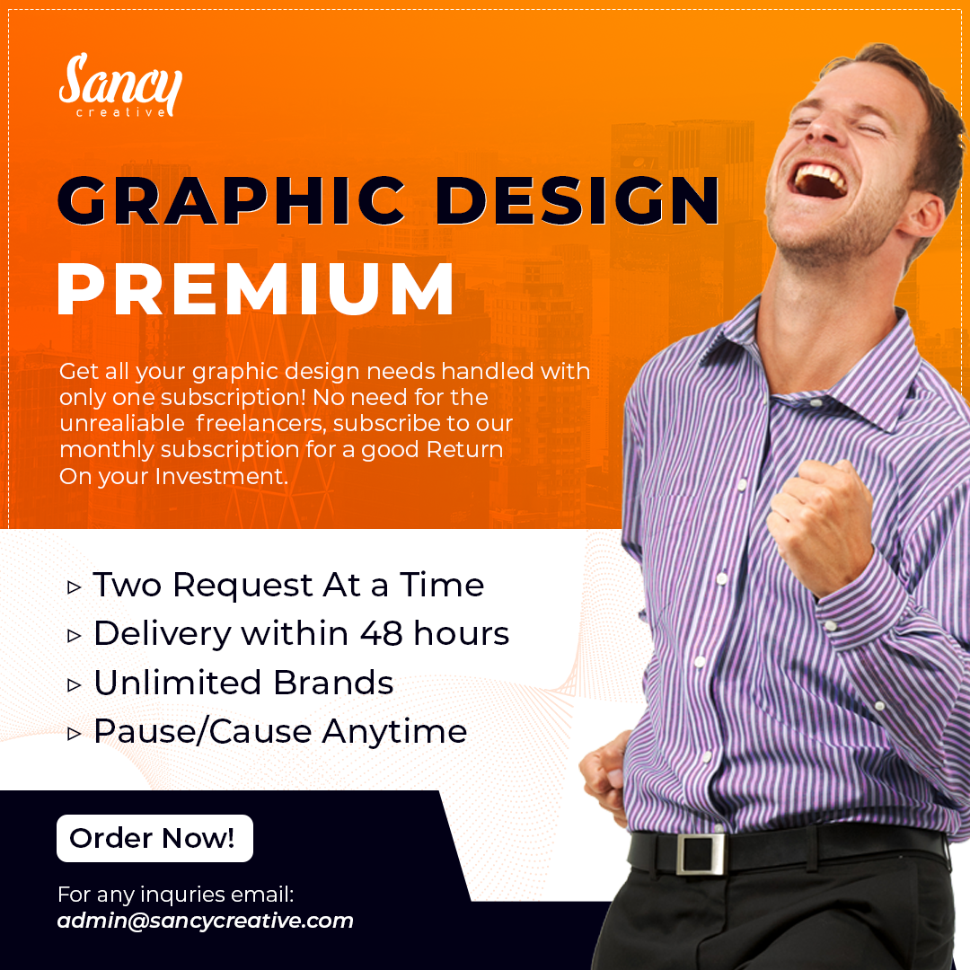 Graphic Design - Premium package - Sancy Creative