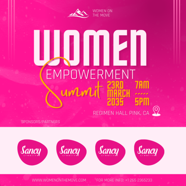 Main Event Flyer 8-in-1 Women Empowerment Summit Bundle