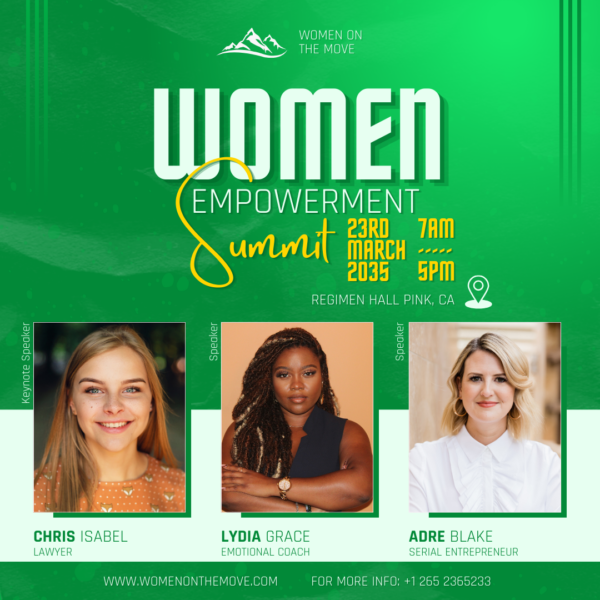 Main Event Flyer-Women Empowerment Summit (2) 8-in-1 Women Empowerment Summit Bundle