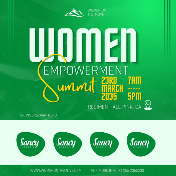 Main Event Flyer-Women Empowerment Summit 8-in-1 Women Empowerment Summit Bundle